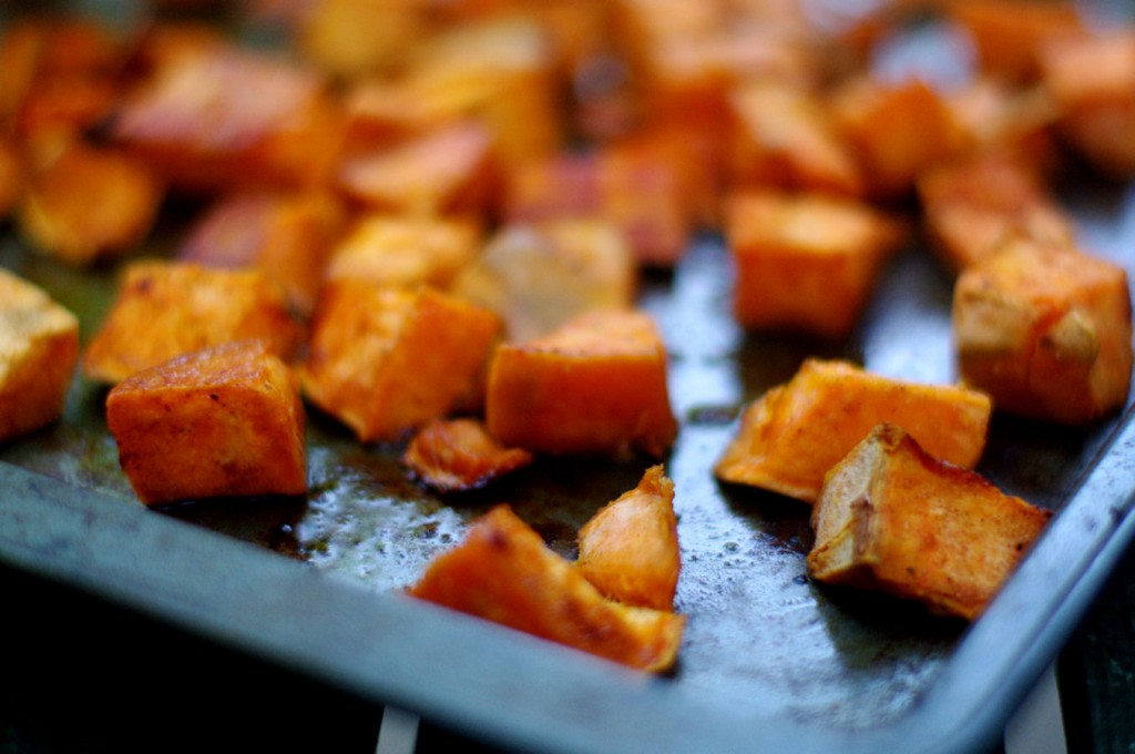 Cinnamon honey sweet potatoes