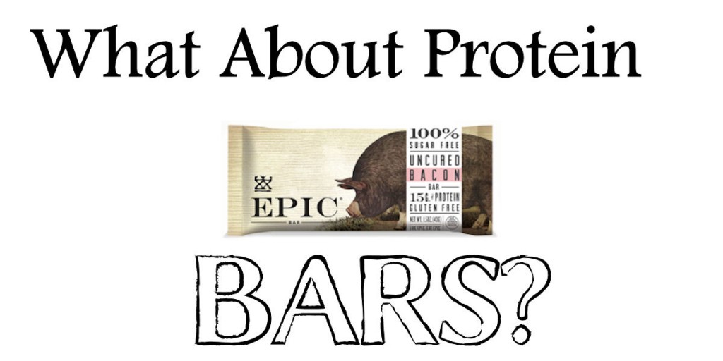 what about protein bars?